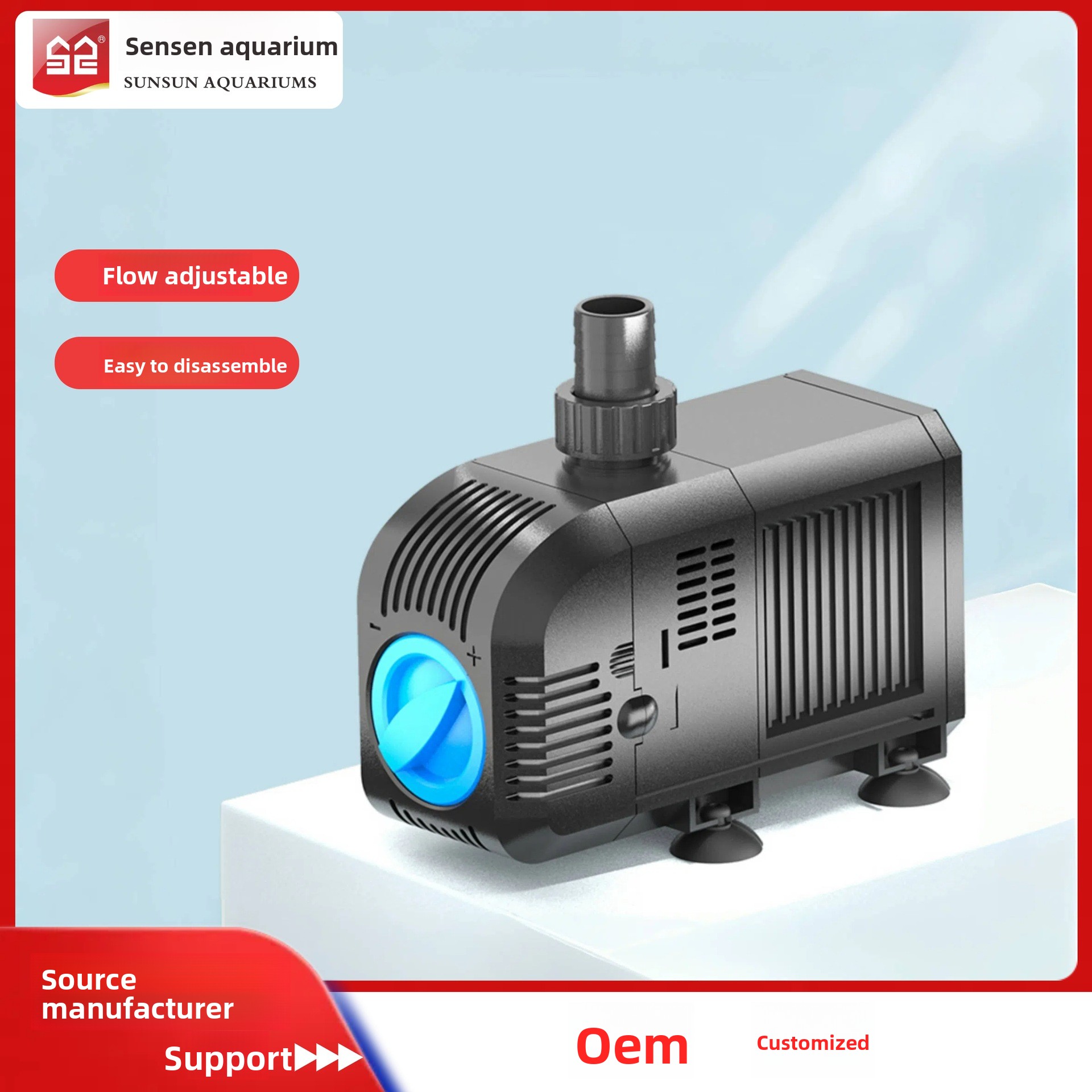 HJ Series Adjustable Flow Mini - Draw Fish Aquarium 评论和价格