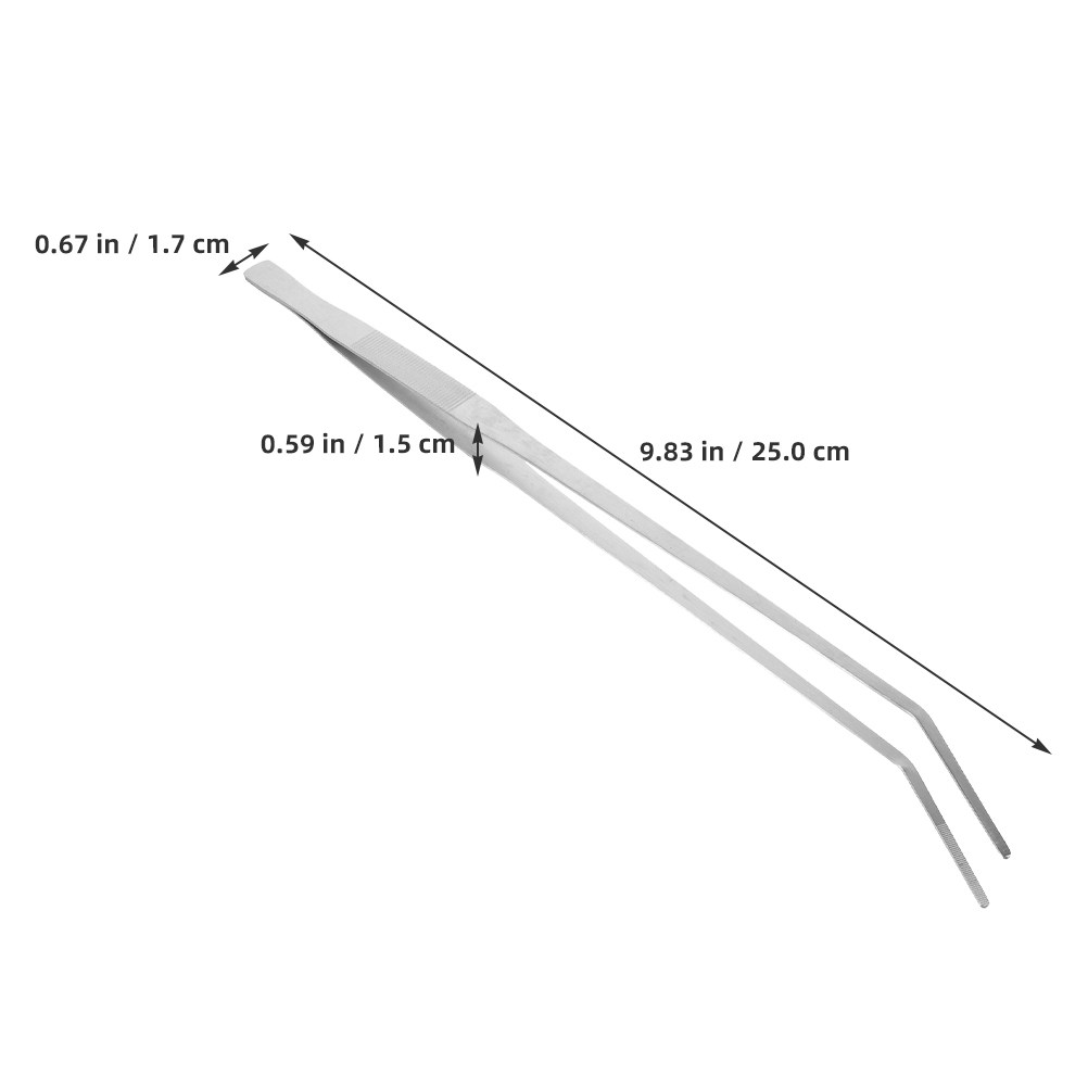 2Pcs Heavy Duty Aquarium Tweez - Aquarium Fish Long 评论和价格