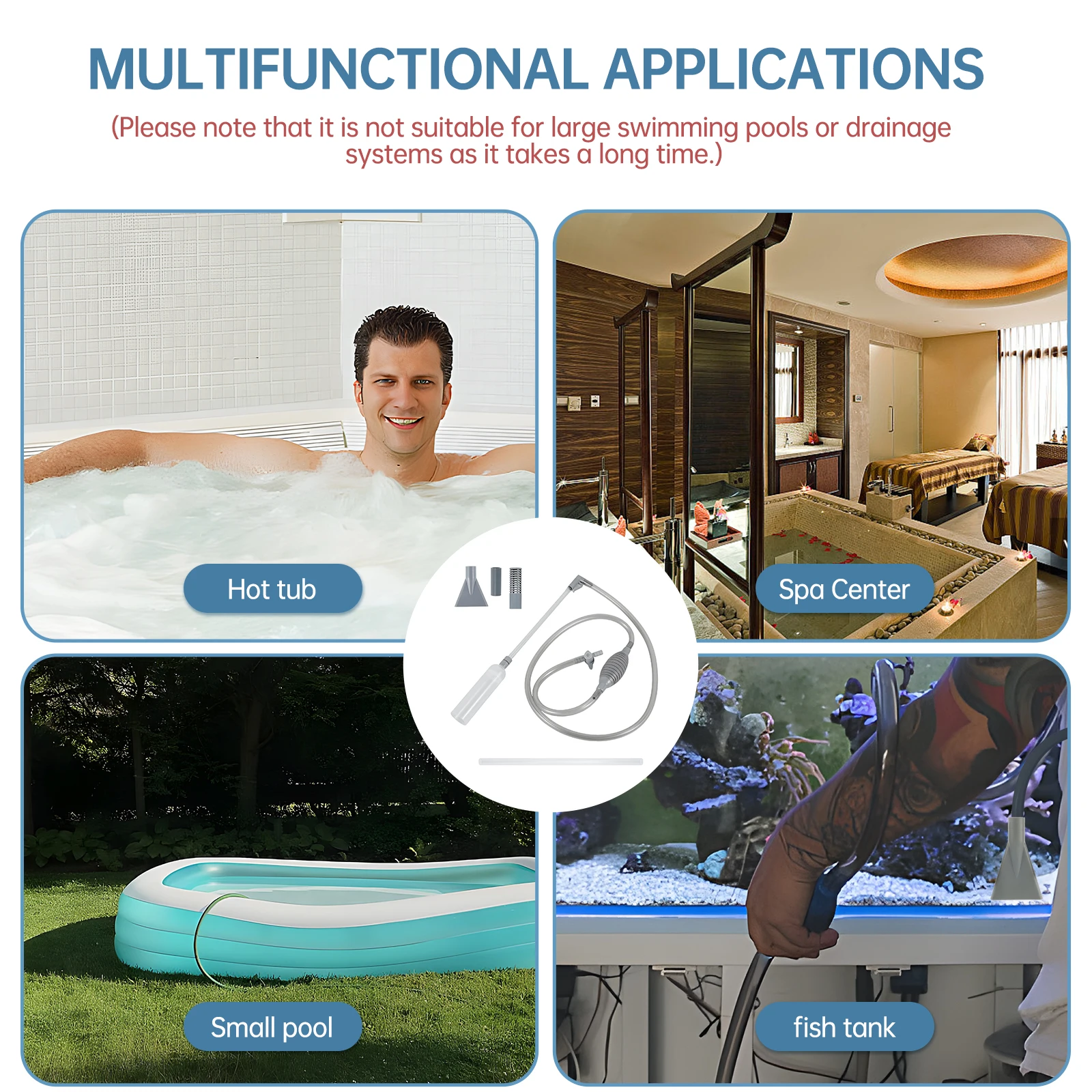 Hot Tub Vacuum Cleaner 10ft Sw - Aquarium Fish Breeding 评论和价格