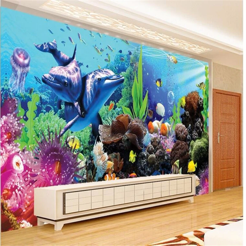 beibehang custom tereo tropica - Aquarium Fish Live Wallpaper 评论和价格