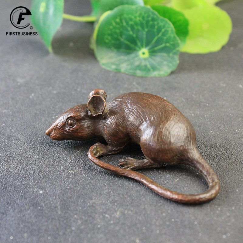 Heavy Brass BIG Rat Mouse Figu - Aquarium Fish Tank Price 评论和价格