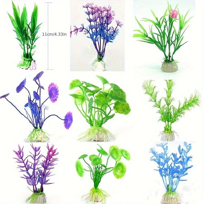 Artificial Underwater Plastic  - Aquarium Fish Green 评论和价格