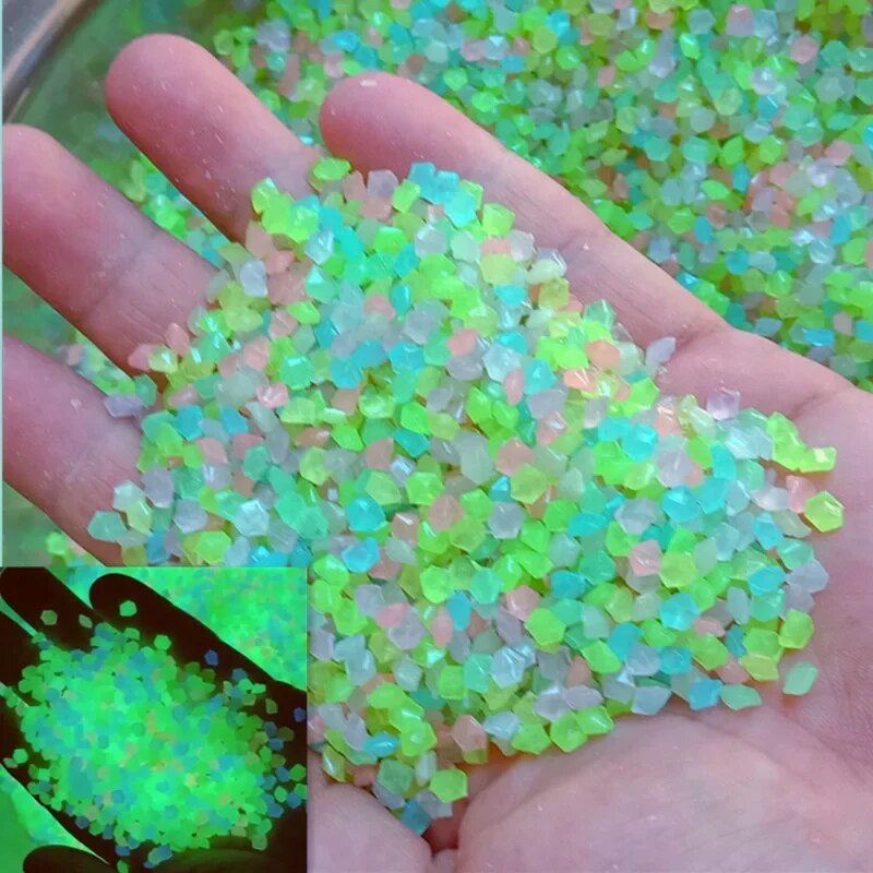 1000pcs 3-5mm Luminous Sand Gl - Aquarium Fish Breeding 评论和价格