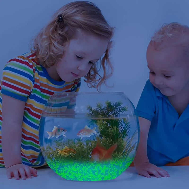 1000pcs 3-5mm Luminous Sand Gl - Aquarium Fish Breeding 评论和价格