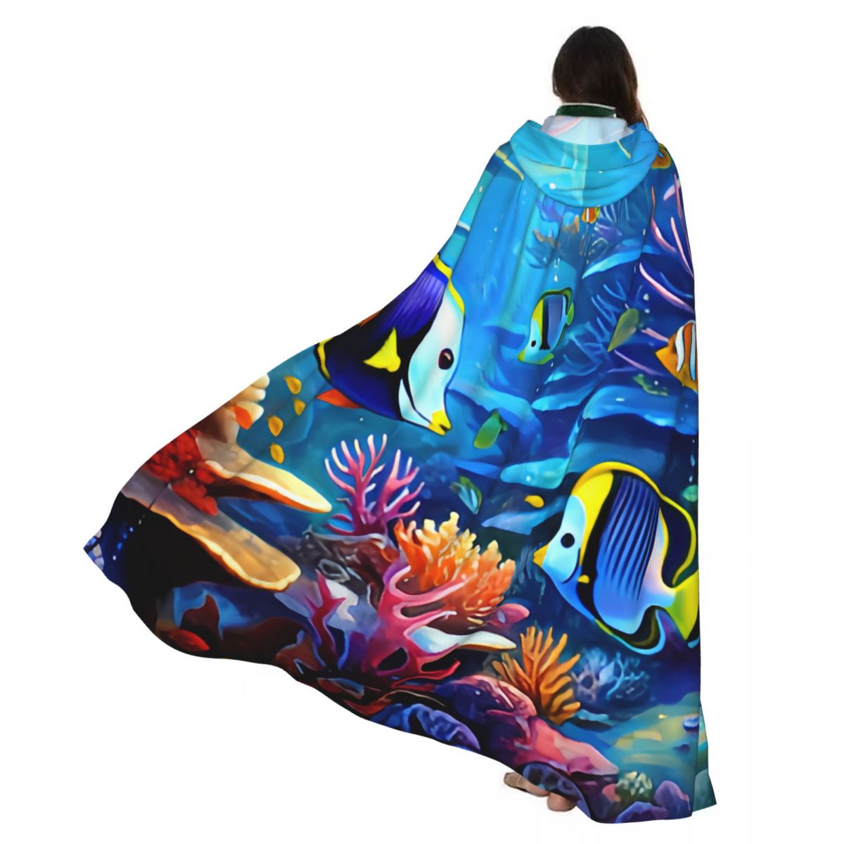 Unisex Witch Party Reversible  - Aquarium Queen Fish 评论和价格
