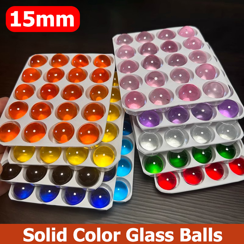 10/20pcs Solid Color Glass Bal - Aquarium Fish Bowl 评论和价格