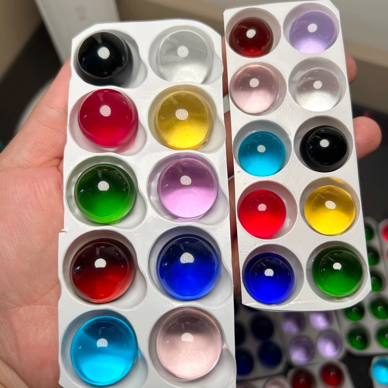 10/20pcs Solid Color Glass Bal - Aquarium Fish Bowl 评论和价格