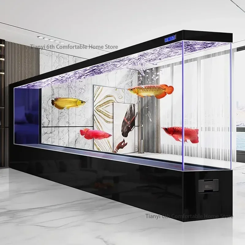 Super Large Transparent Luxury - Aquarium Fish Long 评论和价格