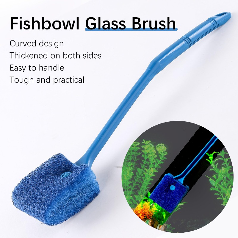 New Aquarium Algae Scraper Dou - Aquarium Fish Long 评论和价格