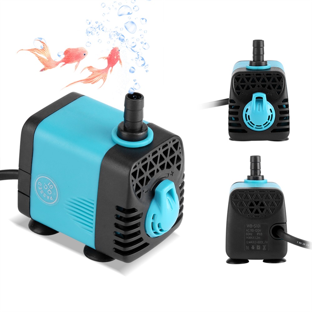 220V Ultra Quiet Submersible W - Aquarium Fish Images 评论和价格