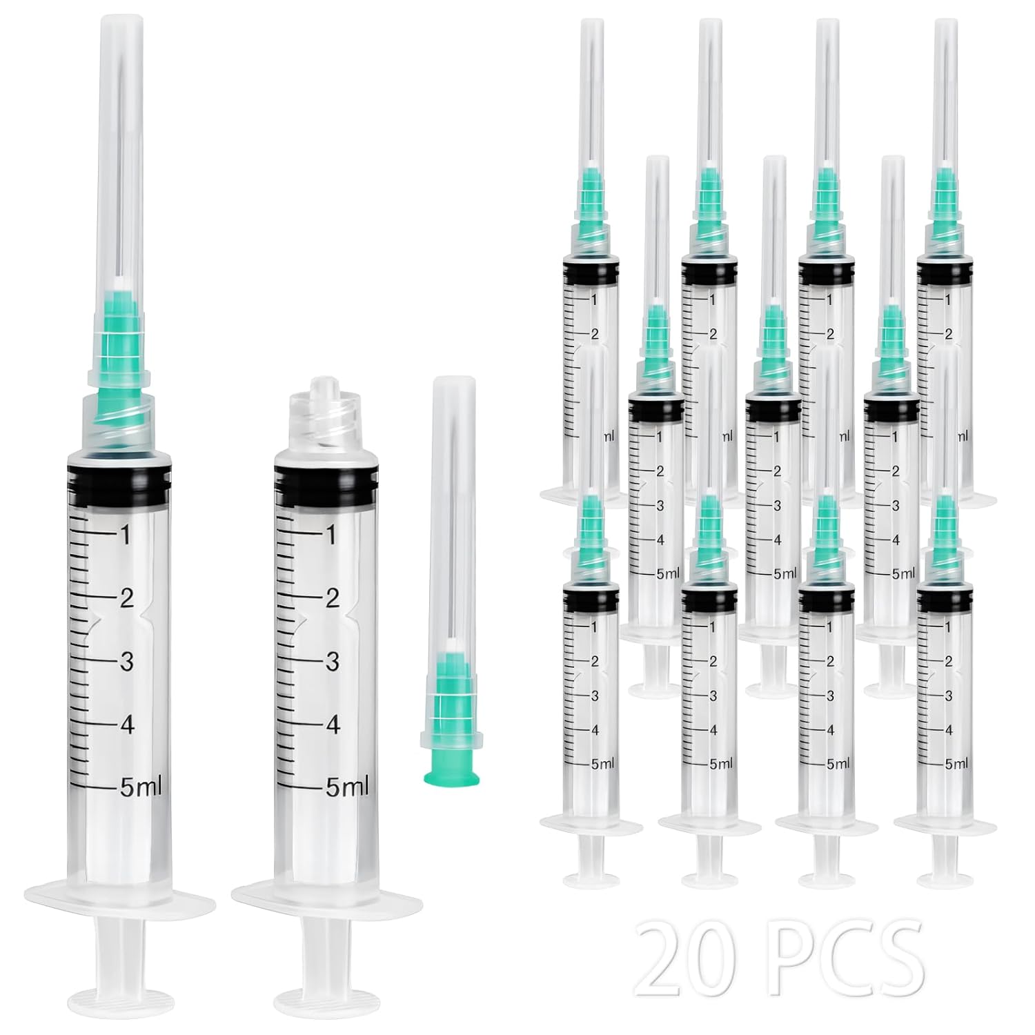 5ml Luer Lock Syringe, Suitabl - Aquarium Fish Bowl 评论和价格