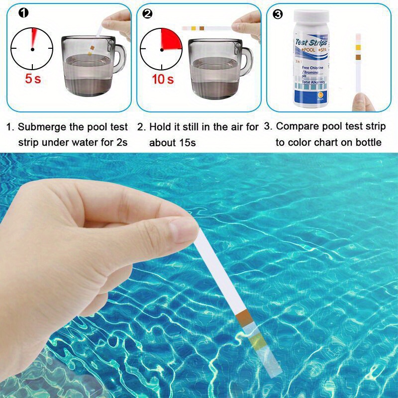 Chlorine PH Test Strips SPA Sw - Aquarium Fish Breeding 评论和价格