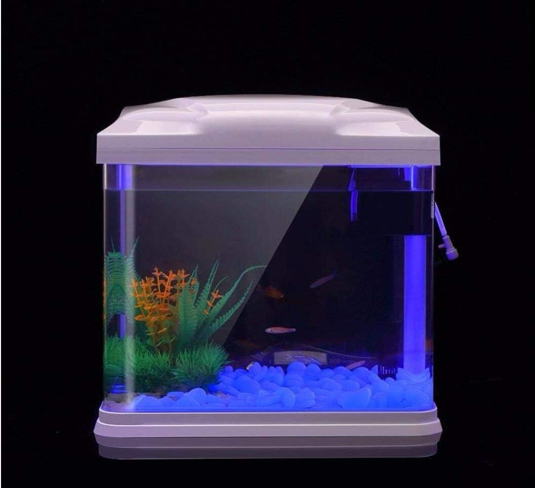 Fish Tank Rocks Glow Blue Pebb - Aquarium Fish Breeding 评论和价格