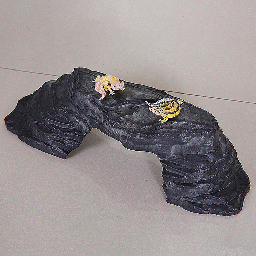 Large Imitation Stone Turtle B - Aquarium Fish Bridge 评论和价格