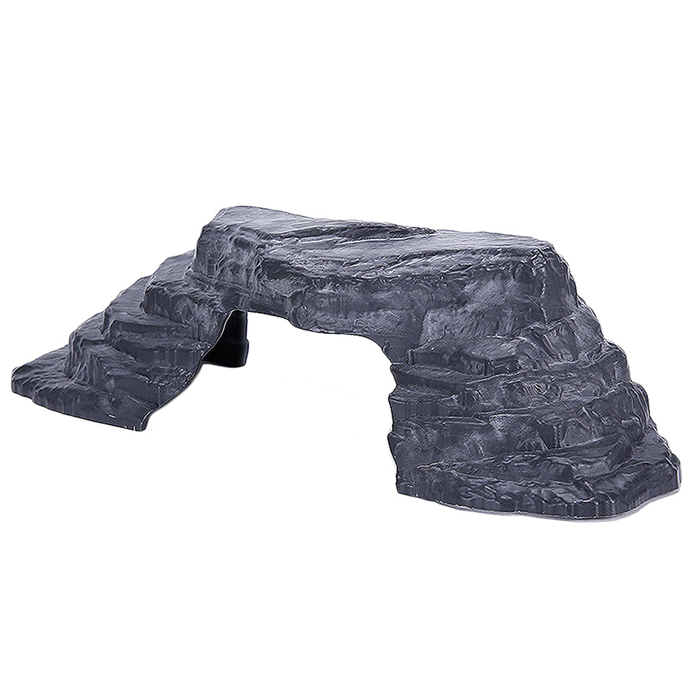 Large Imitation Stone Turtle B - Aquarium Fish Bridge 评论和价格