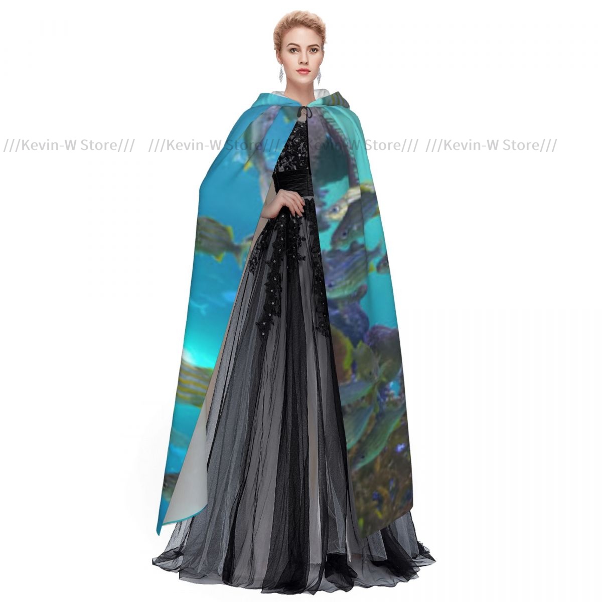 Fish Inside Aquarium Hooded Cl - Aquarium Queen Fish 评论和价格