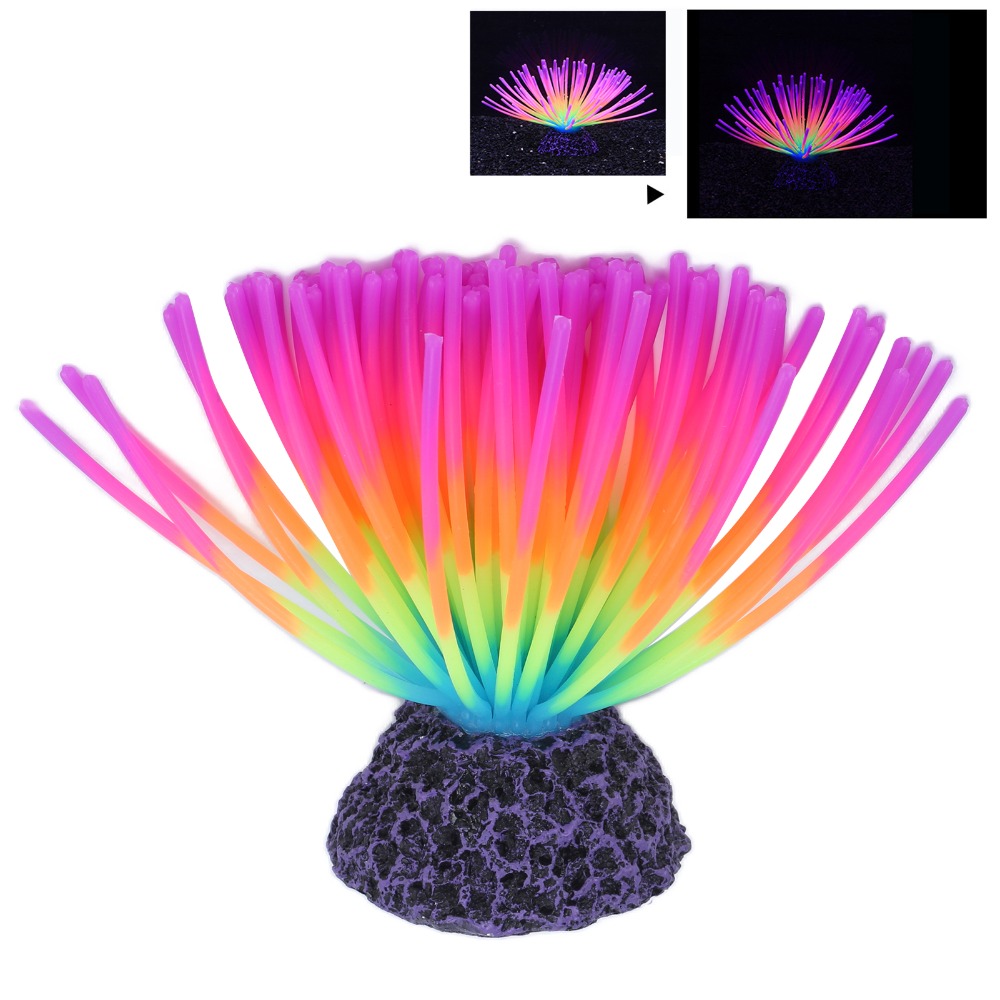Colorful Aquarium Silicone Cor - Aquarium Fish Rainbow 评论和价格