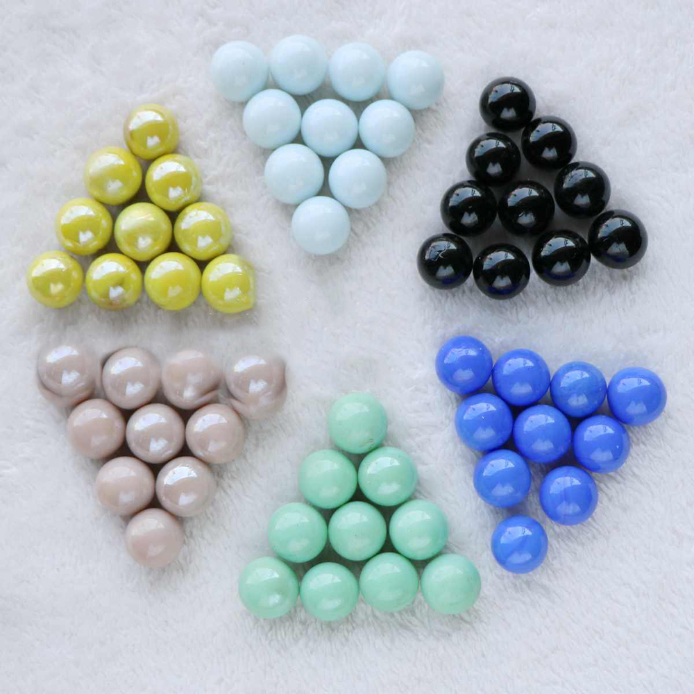 66Pcs Dia16mm Solid Color Glas - Aquarium Fish Bowl 评论和价格